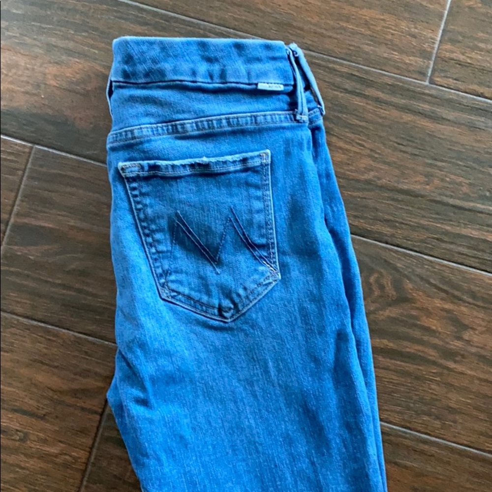 Mother looker crop jeans